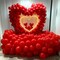 Red Balloons Latex Party Balloons - 100 Pack 12 inch Round Helium Red Balloons